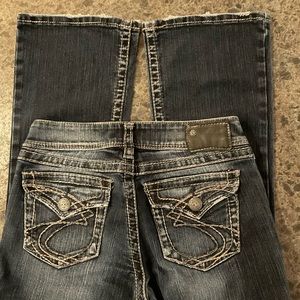 Silver Suki Surplus Jeans, W27, L29